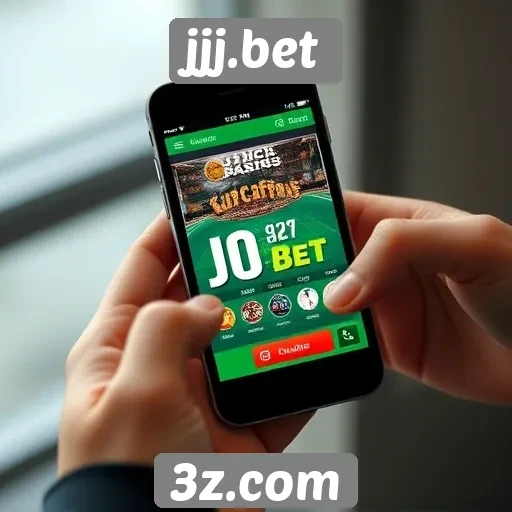 Acessibilidade do jjj.bet em dispositivos móveis